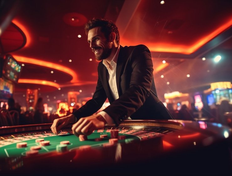 Diagram strategi dasar blackjack dengan rekomendasi hit-stand untuk berbagai kombinasi kartu